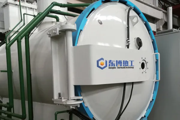 Horno de carburación al vacío de baja presión con baño de sal horizontal de tres cámaras