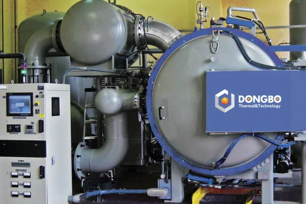 Horno vertical de enfriamiento al vacío de doble cámara (Enfriamiento con aceite)