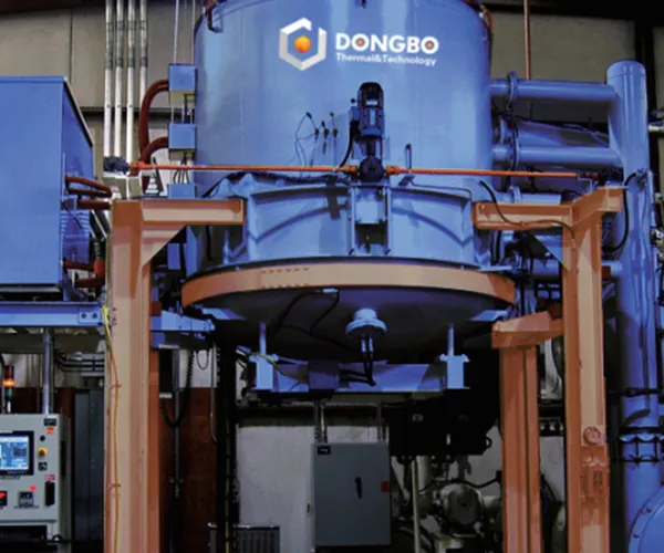 Horno vertical de recocido al vacío de una cámara